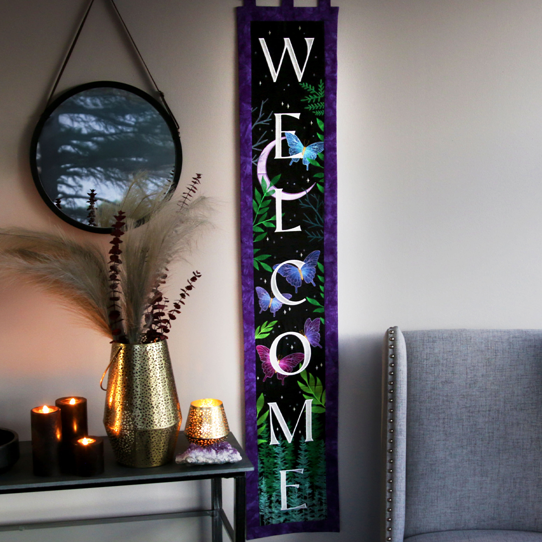Welcome banner